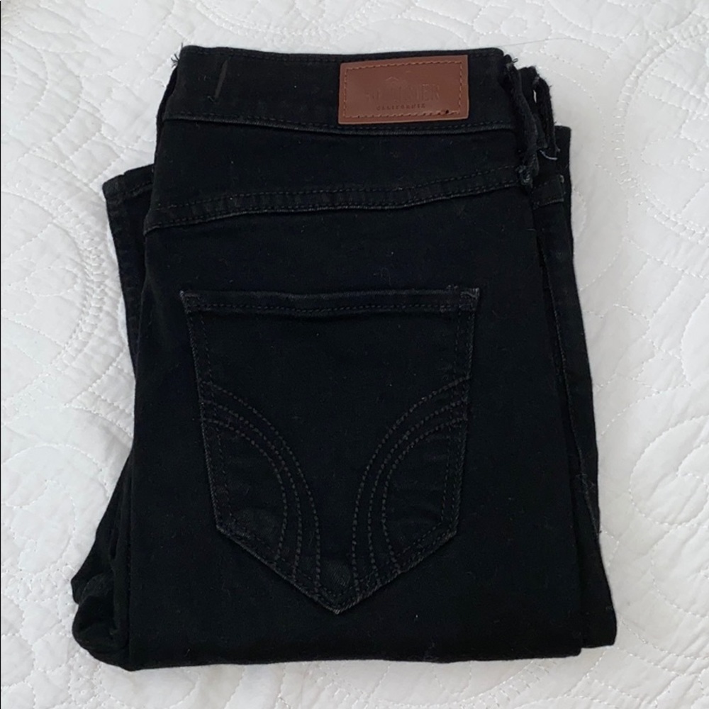 High rise super skinny black jeans🧚🏼